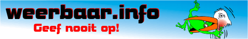 Weerbaar.info banner